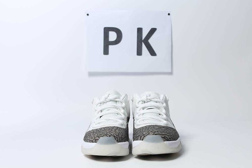 PK GOD Jordan 11 Retro Low IE White Cement RETAIL MATERIALS READY TO SHIP